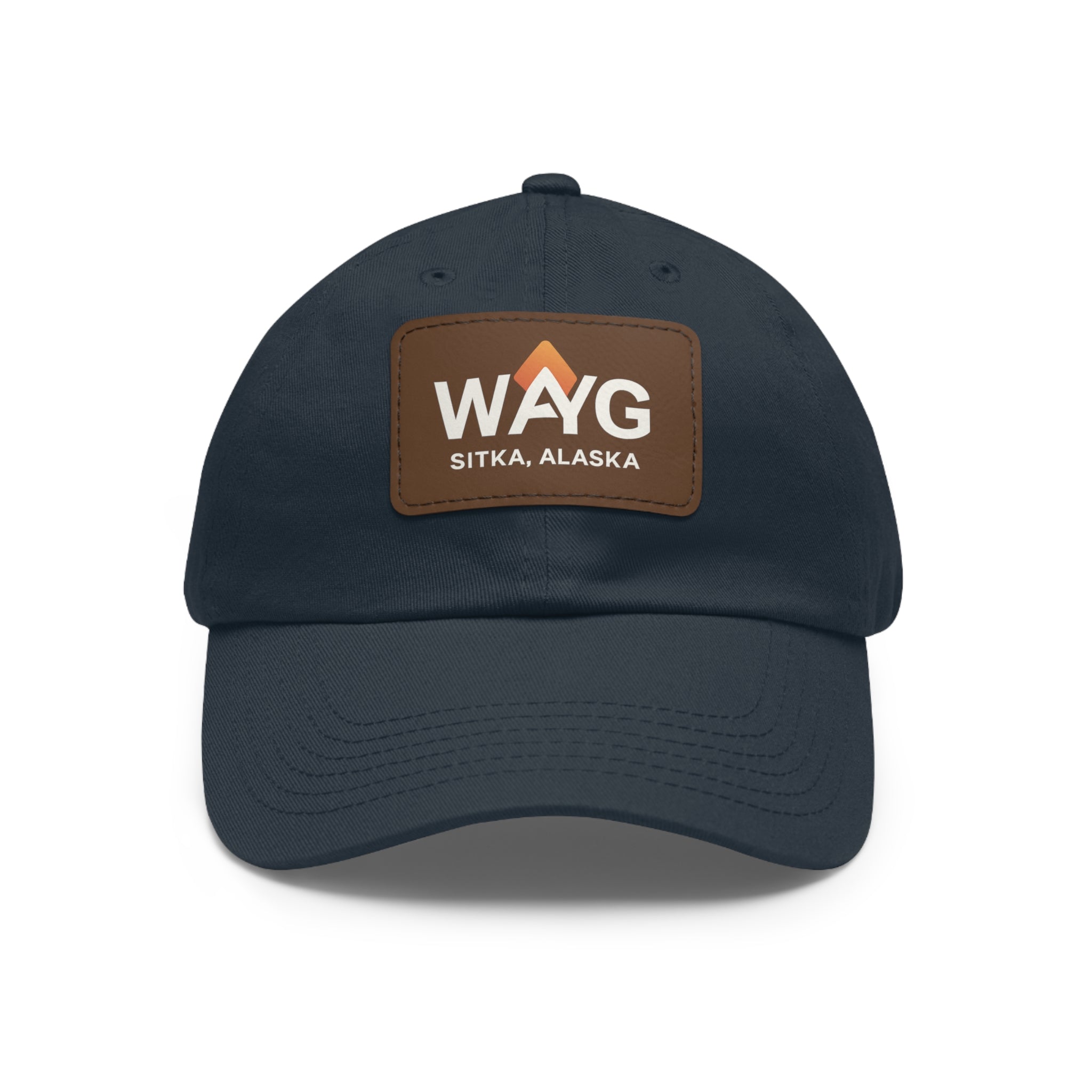 WAYG Collection- Sitka Alaska Dad Hat w/ Leather Patch