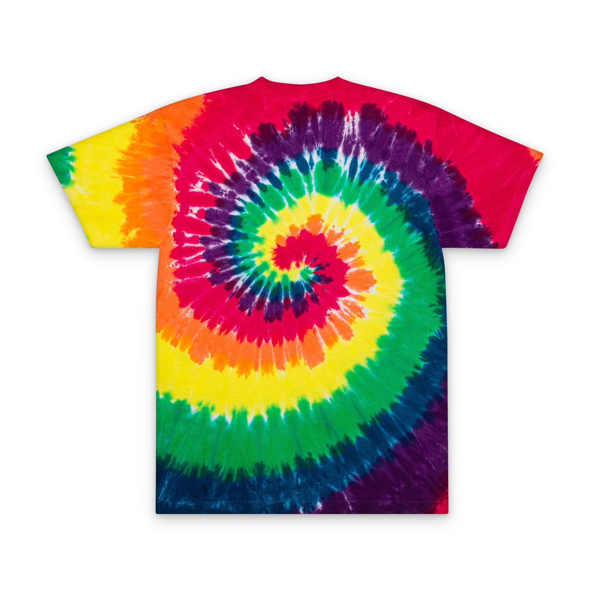 Vibrant Oversized Tie-Dye T-Shirt with Embroidered Design, Trendy Summer Fashion, Perfect for Festivals, Casual Outfits, Gift for Friends