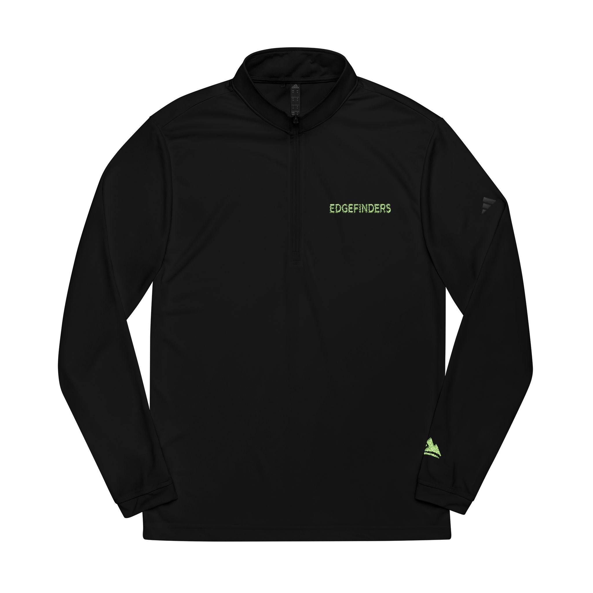 adidas® Quarter-Zip Pullover - Edgefinders Embroidered Activewear