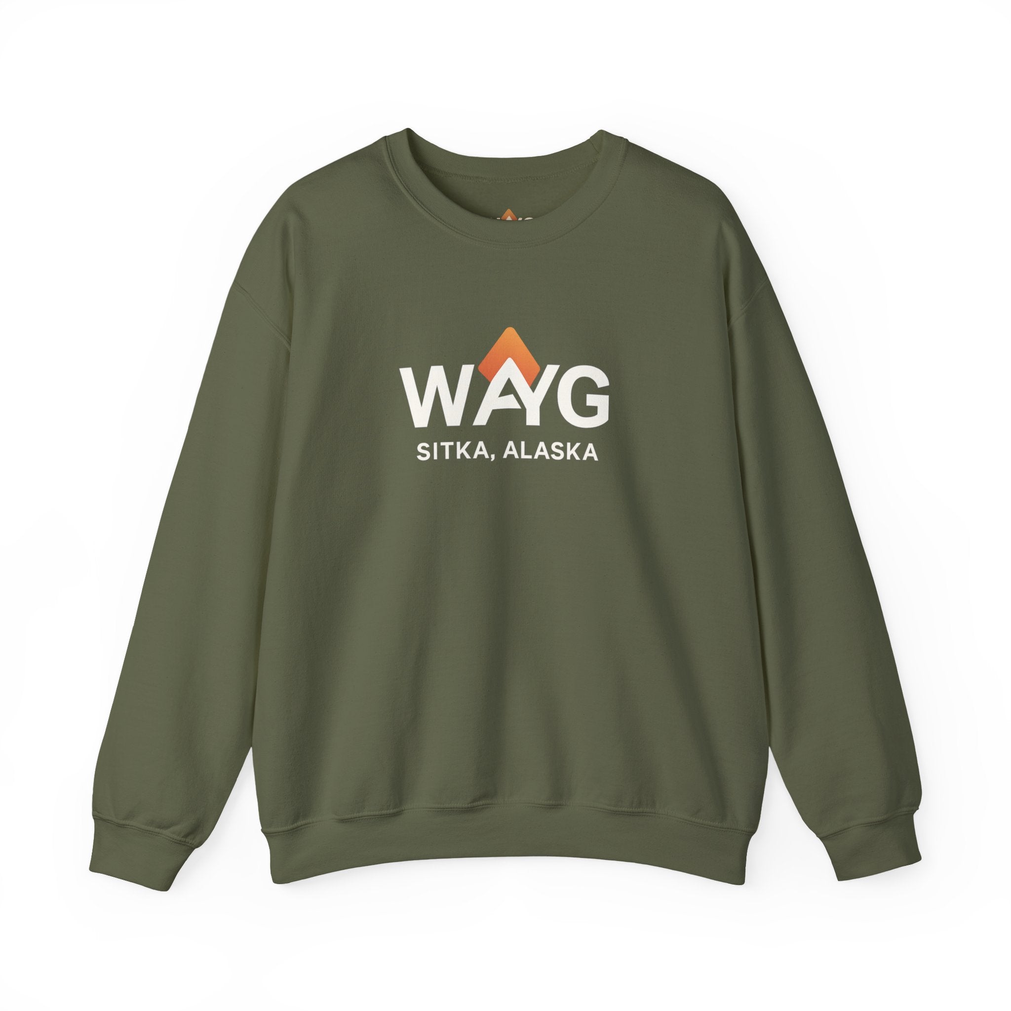 WAYG Collection-Sitka Alaska- Crewneck Sweatshirt -Unisex Pullover