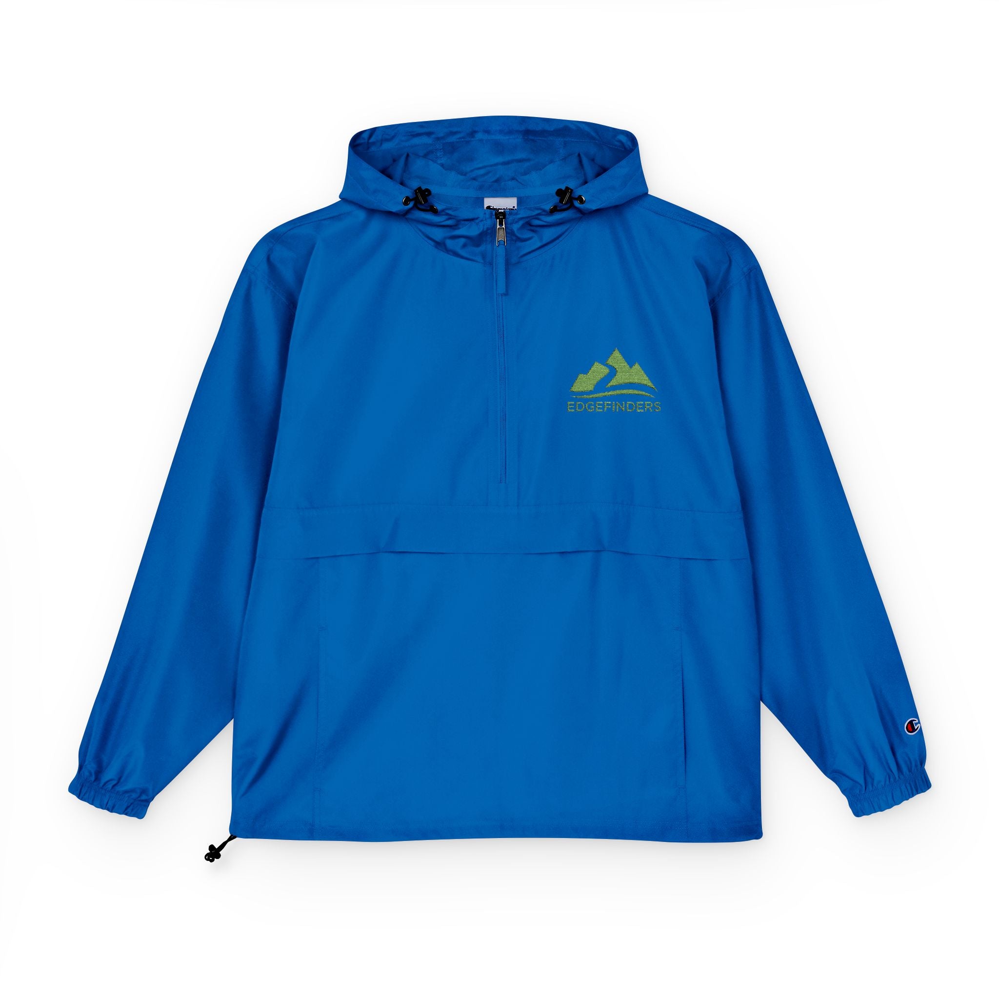 Champion Unisex Packable Anorak Jacket - Lightweight Outdoor Windbreaker