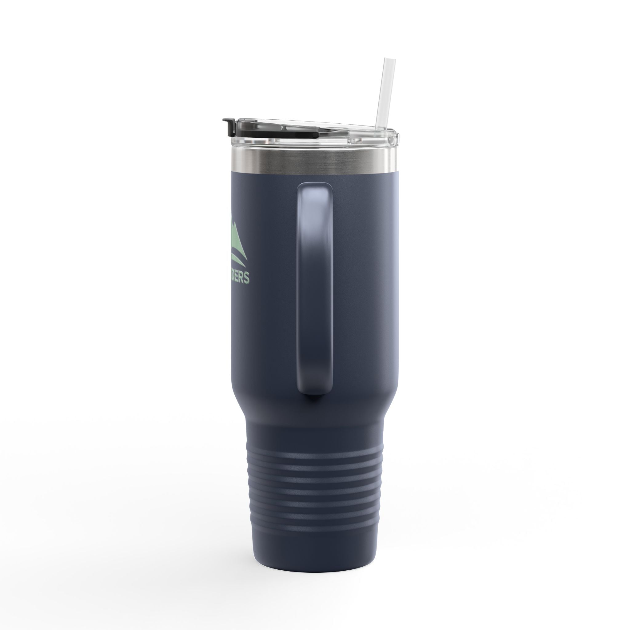 Eco-Friendly Insulated Travel Mug - 40oz with Mountains Design