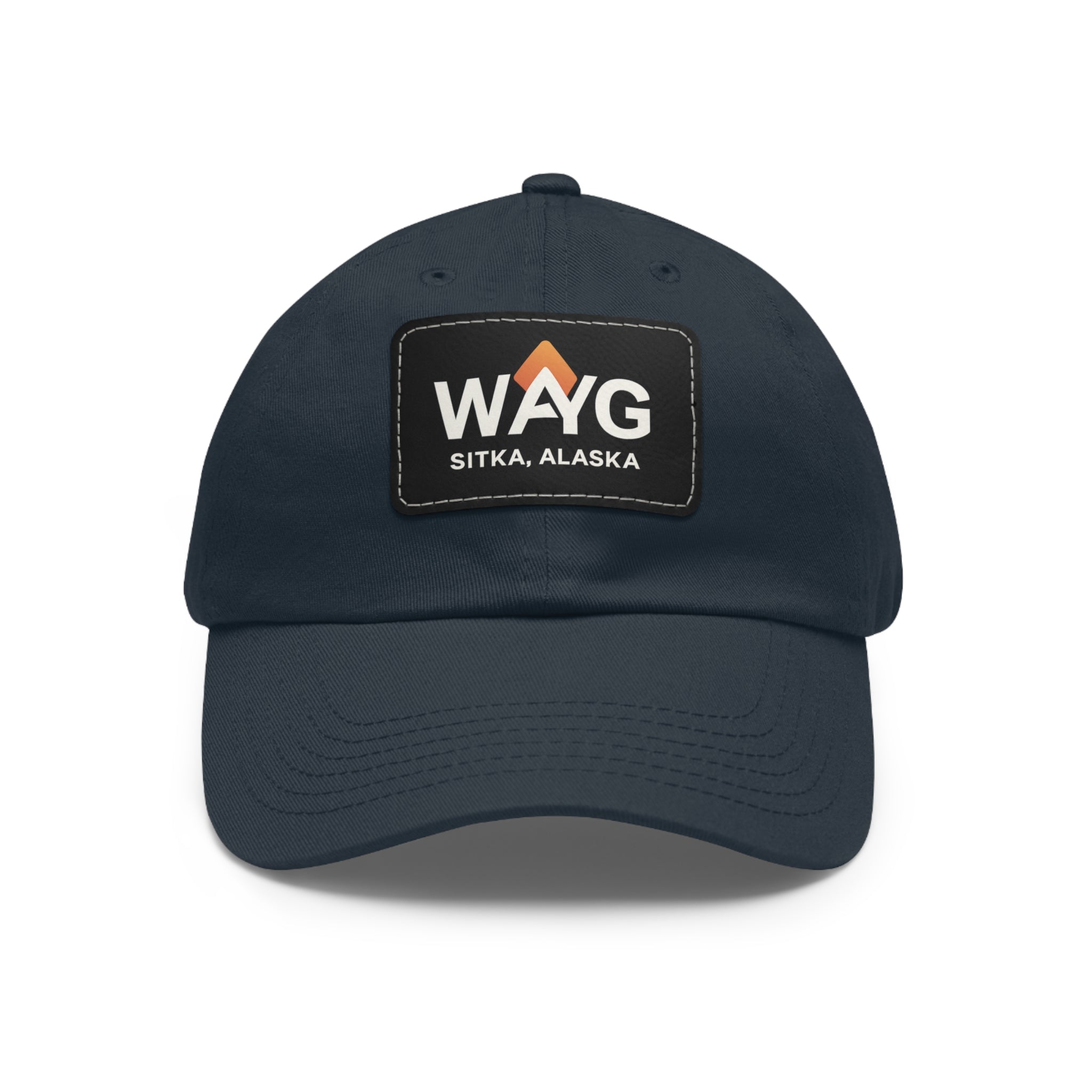 WAYG Collection- Sitka Alaska Dad Hat w/ Leather Patch