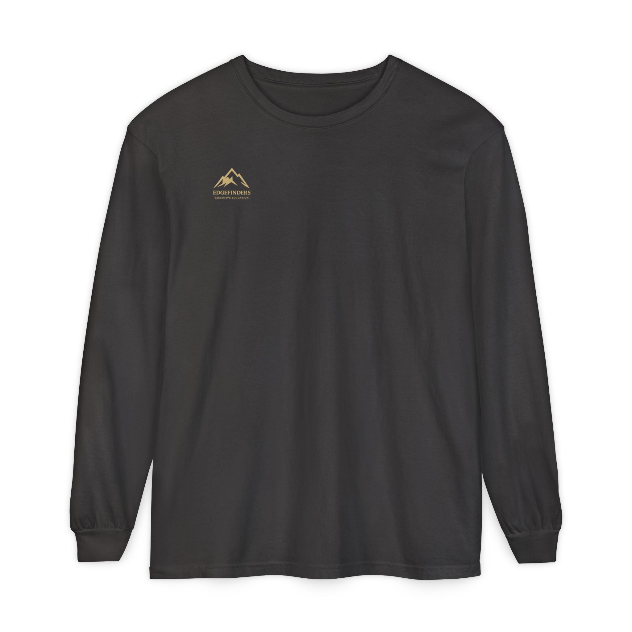 Garment-dyed Long Sleeve Tee - Casual Comfort, Unisex Style, Perfect Gift for Friends or Family, Layering Essential, Eco-friendly Tee