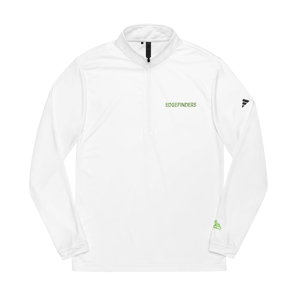 adidas® Quarter-Zip Pullover - Edgefinders Embroidered Activewear