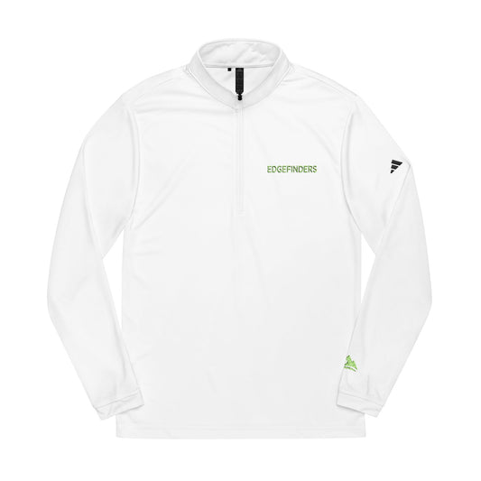 adidas® Quarter-Zip Pullover - Edgefinders Embroidered Activewear