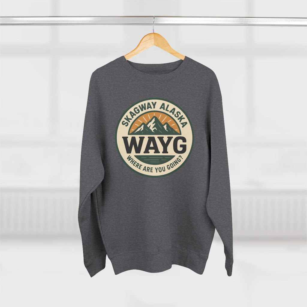 WAYG- Collection- Skagway Alaska-Unisex Crewneck Sweatshirt-