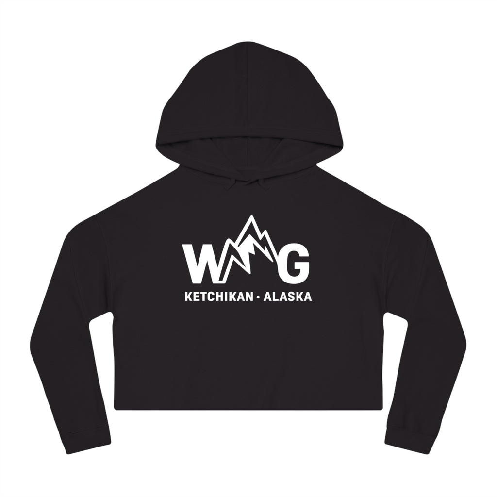 WAYG Collection- Ketchikan Alaska- Women’s Cropped Hooded Sweatshirt