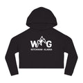WAYG Collection- Ketchikan Alaska- Women’s Cropped Hooded Sweatshirt