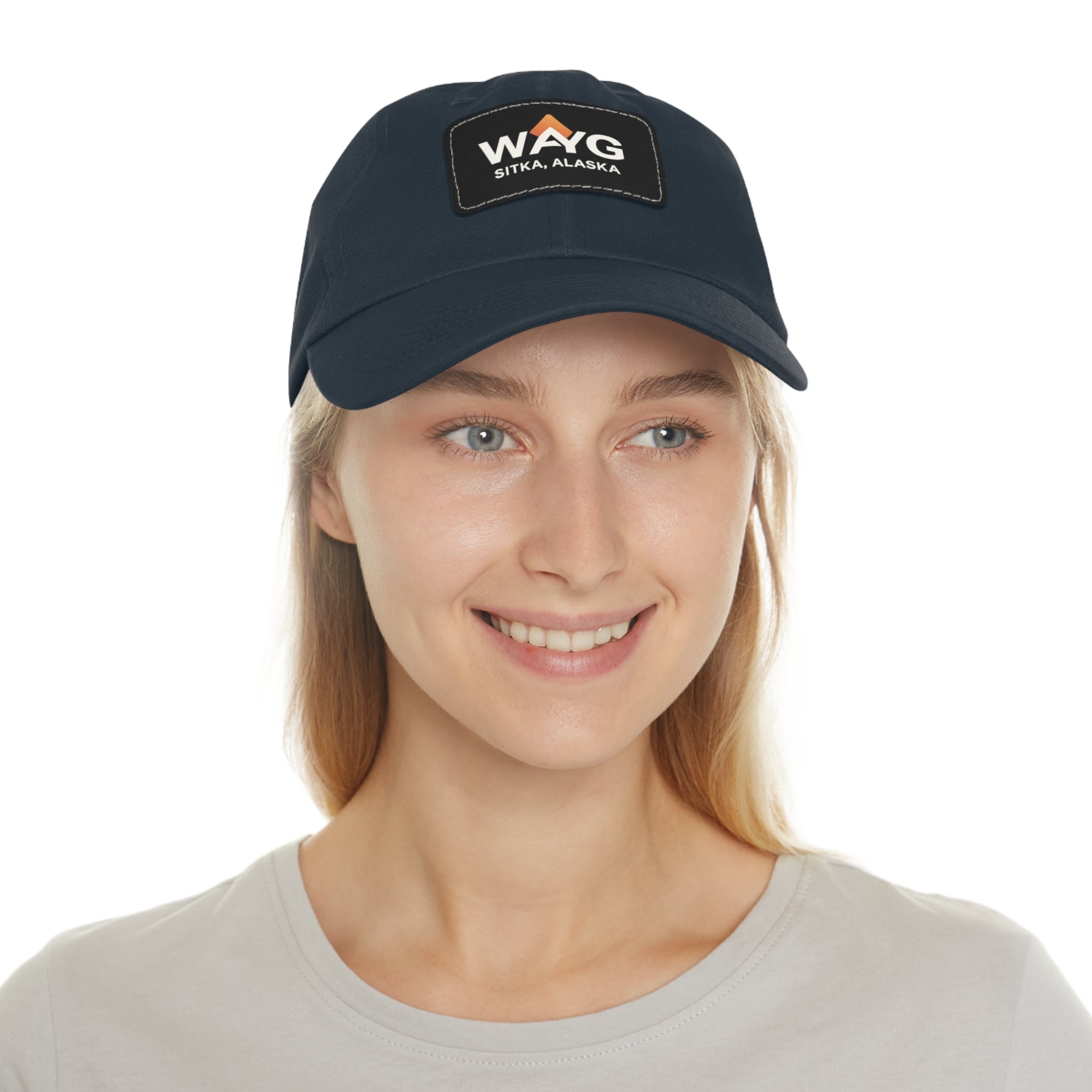 WAYG Collection- Sitka Alaska Dad Hat w/ Leather Patch
