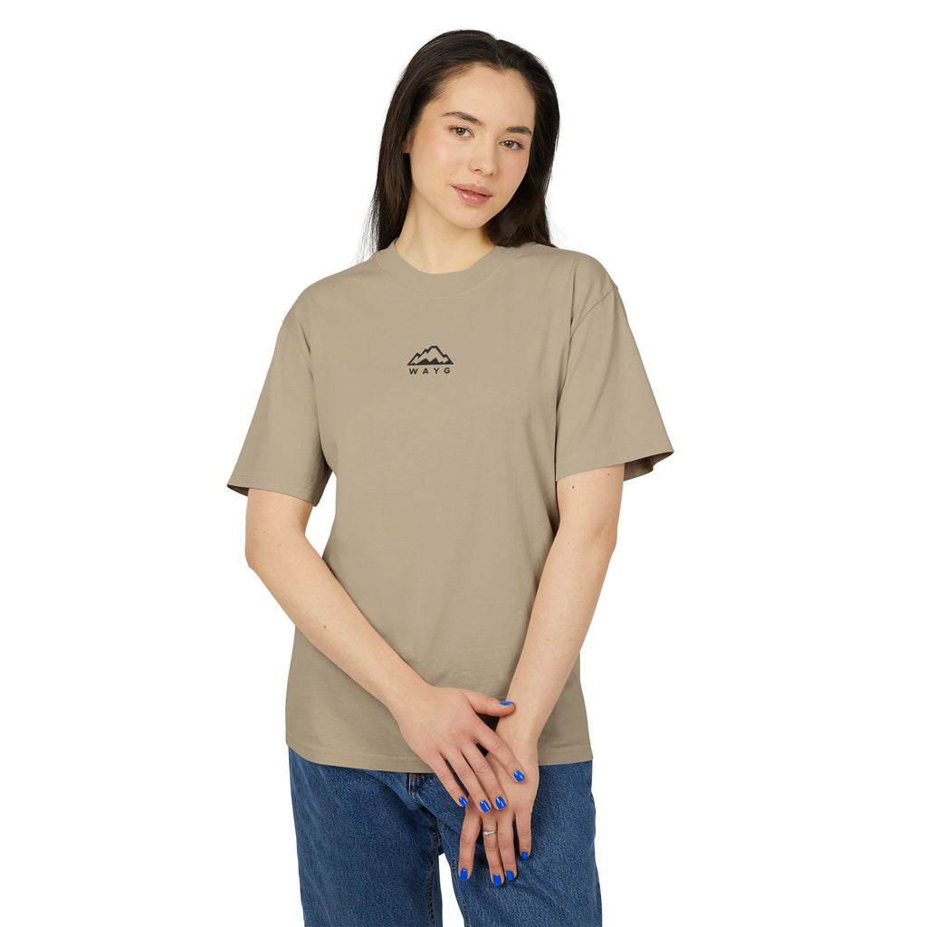 Mountain Minimalist Tee — Small Chest 'MILD' Logo