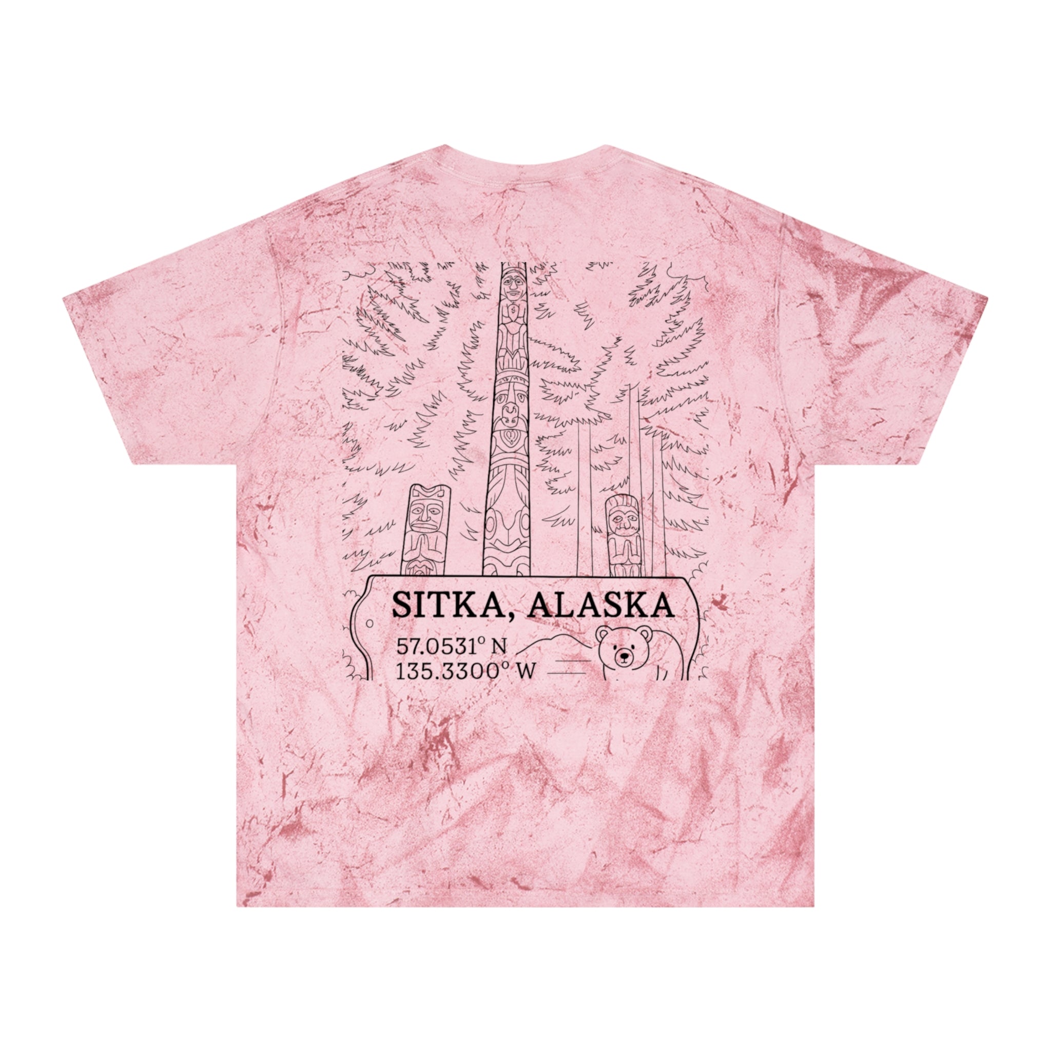 WAYG-Sitka Alaska Tee- Colorful Travel Tee - Explorers, Adventure, Summer Fashion, Unique Gift, Wanderlust