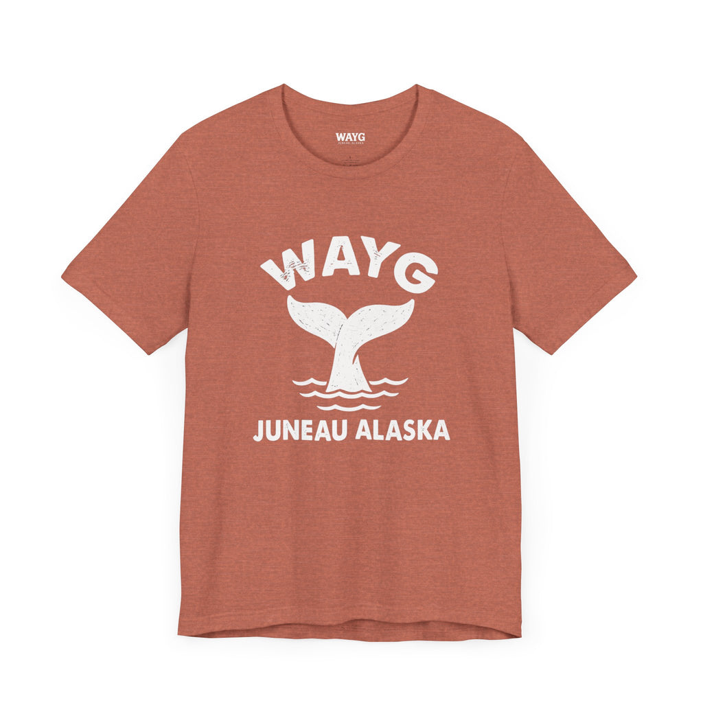 WAYG Collection- Juneau- Whale Tail Alaska Tee
