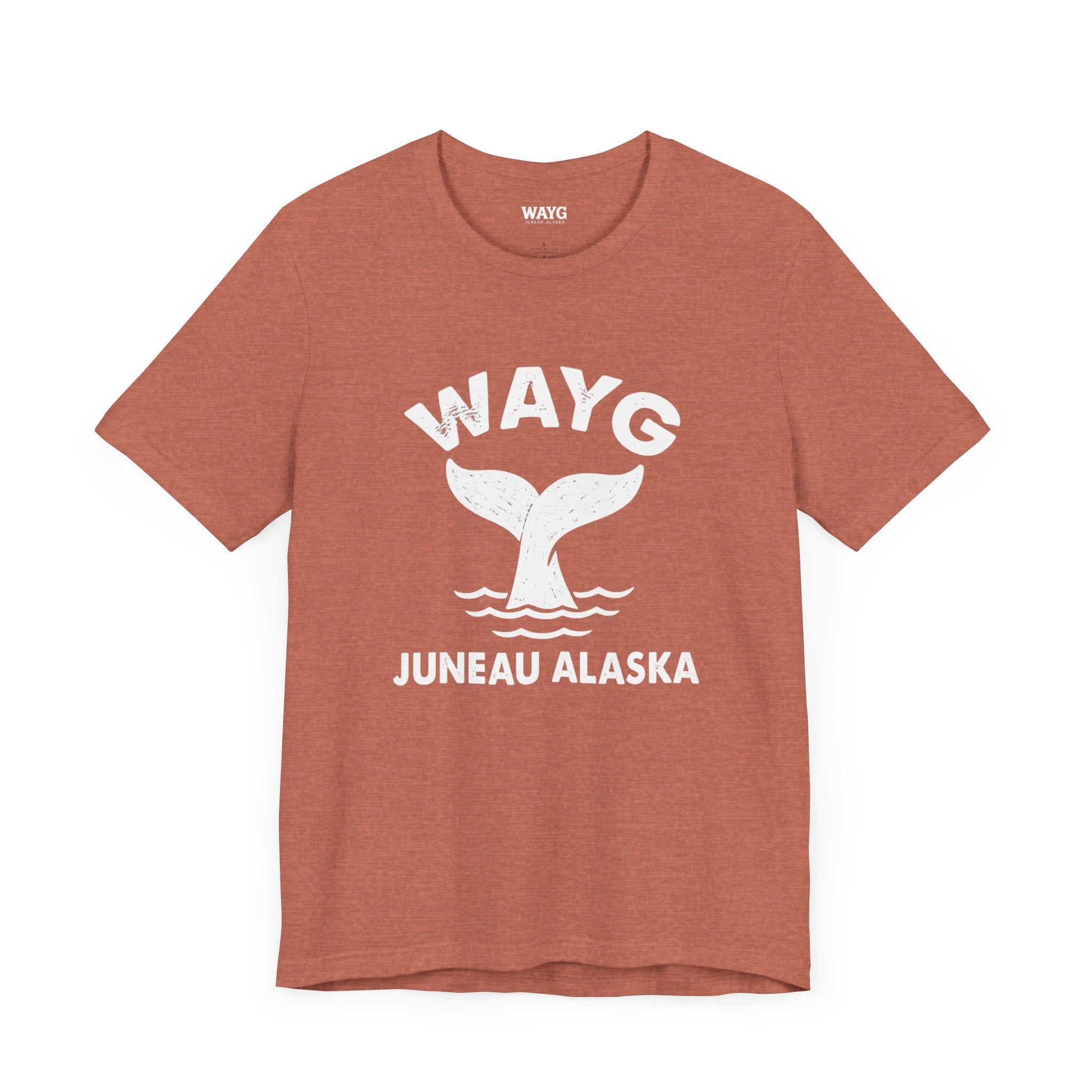 WAYG Collection- Juneau- Whale Tail Alaska Tee