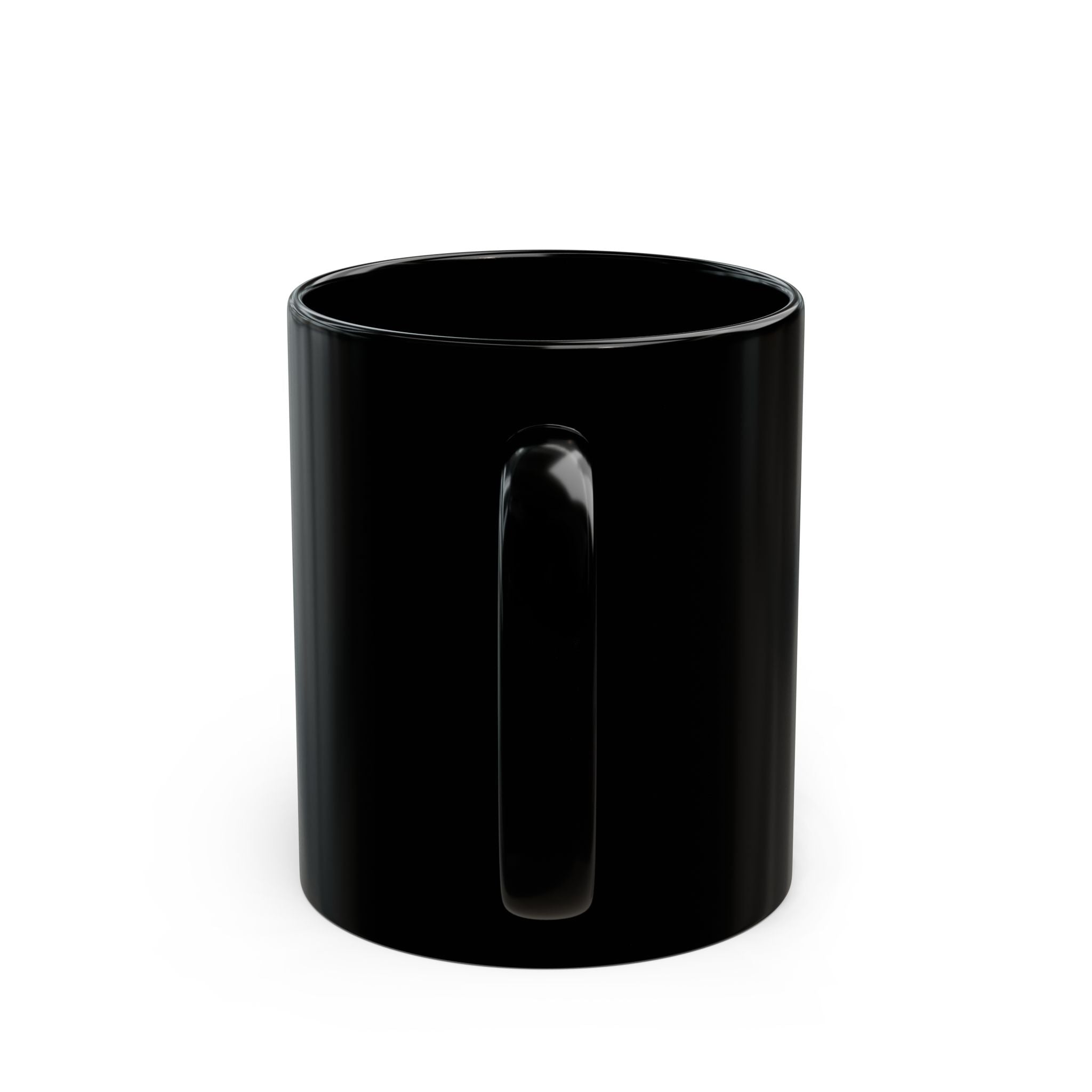Executive Education Black Mug - 11oz & 15oz, Stylish Gift for Professionals, Office Mug, Drinkware, Elegant Coffee Cup