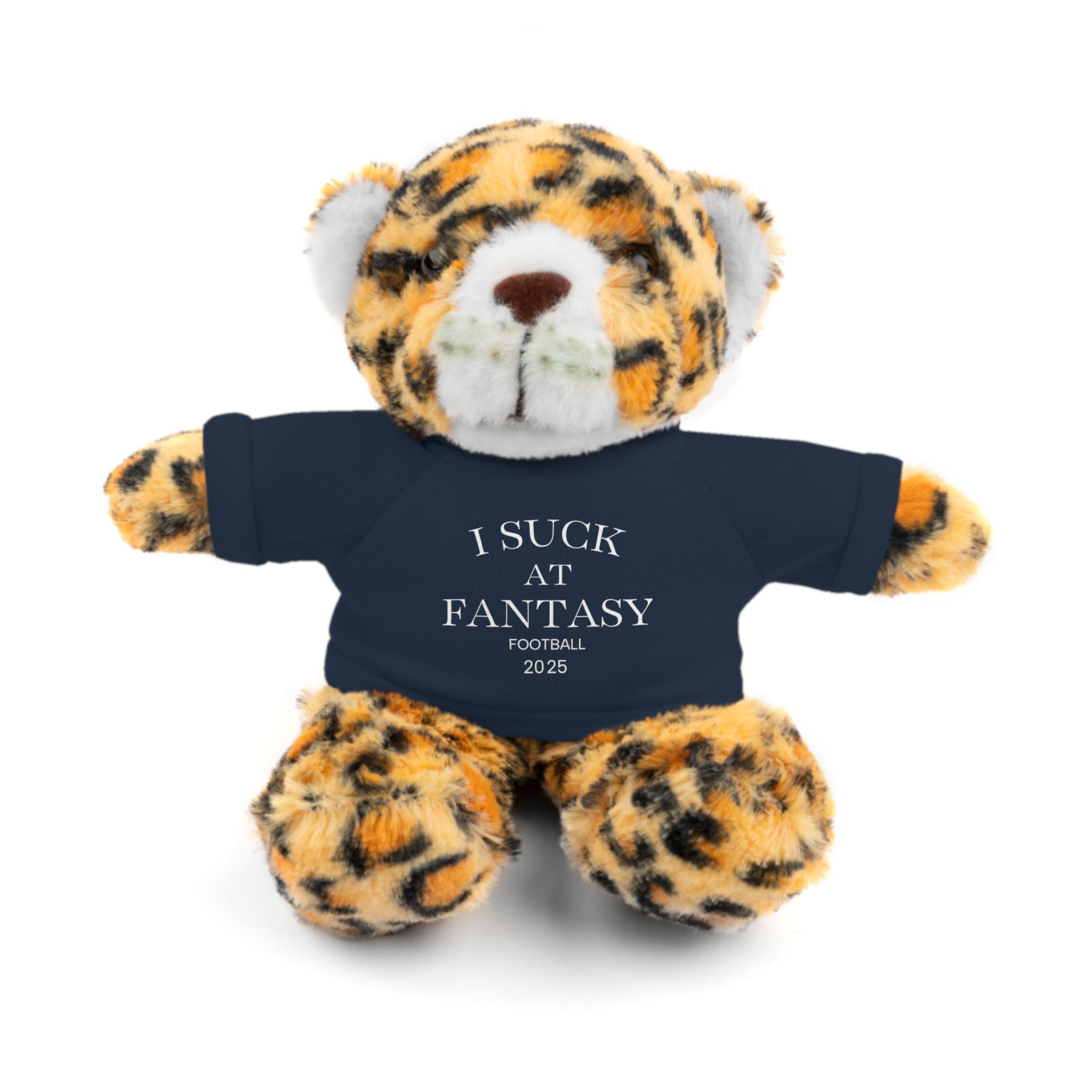 Fantasy Football Stuffed Animal, Cuddle Toy, Sports Gift, Personalized Plush Bear, Fun Gift Idea for Fans
