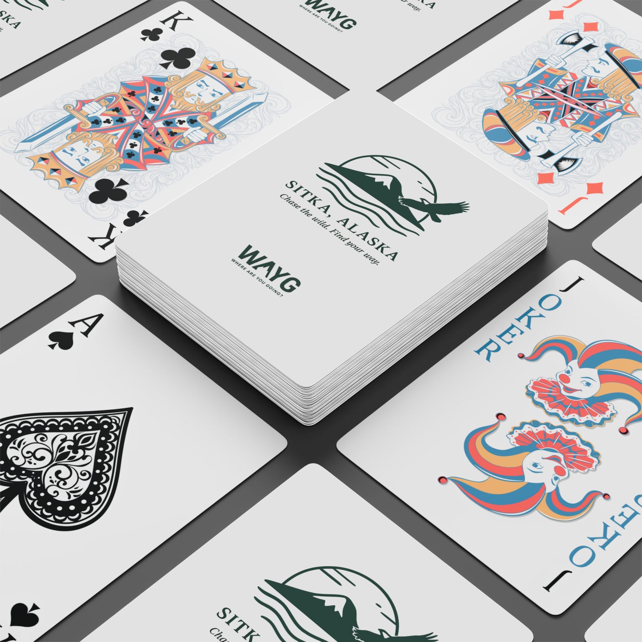 WAYG-Collection- Sitka Alaska-Poker Playing Cards