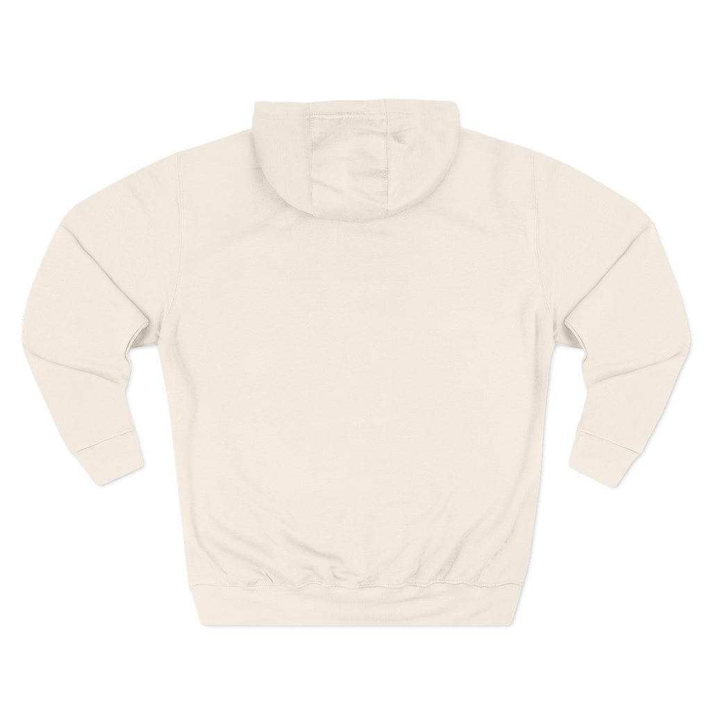 Mountain Trail Hoodie — Small Gold 'Trailblazers' Logo Fleece Pullover