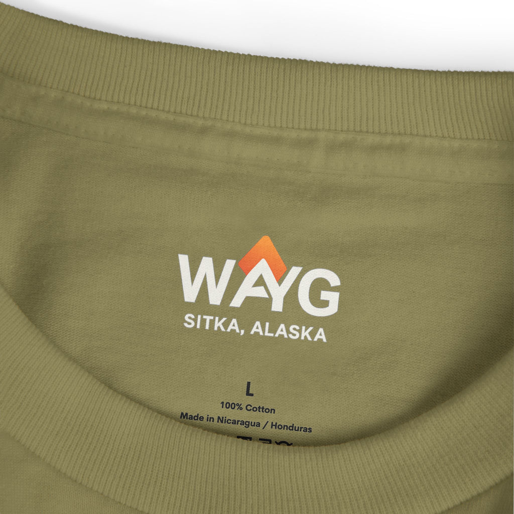 WAYG- Collection- Sitka Alaska- Unisex Eagle Journey Tee - Cotton Shirt