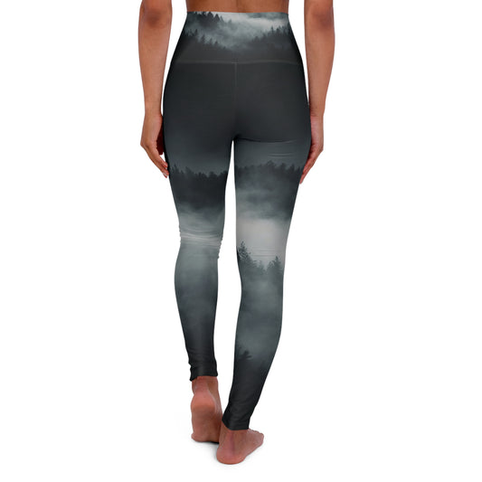 WAYG- High Waisted Yoga Leggings - Forest