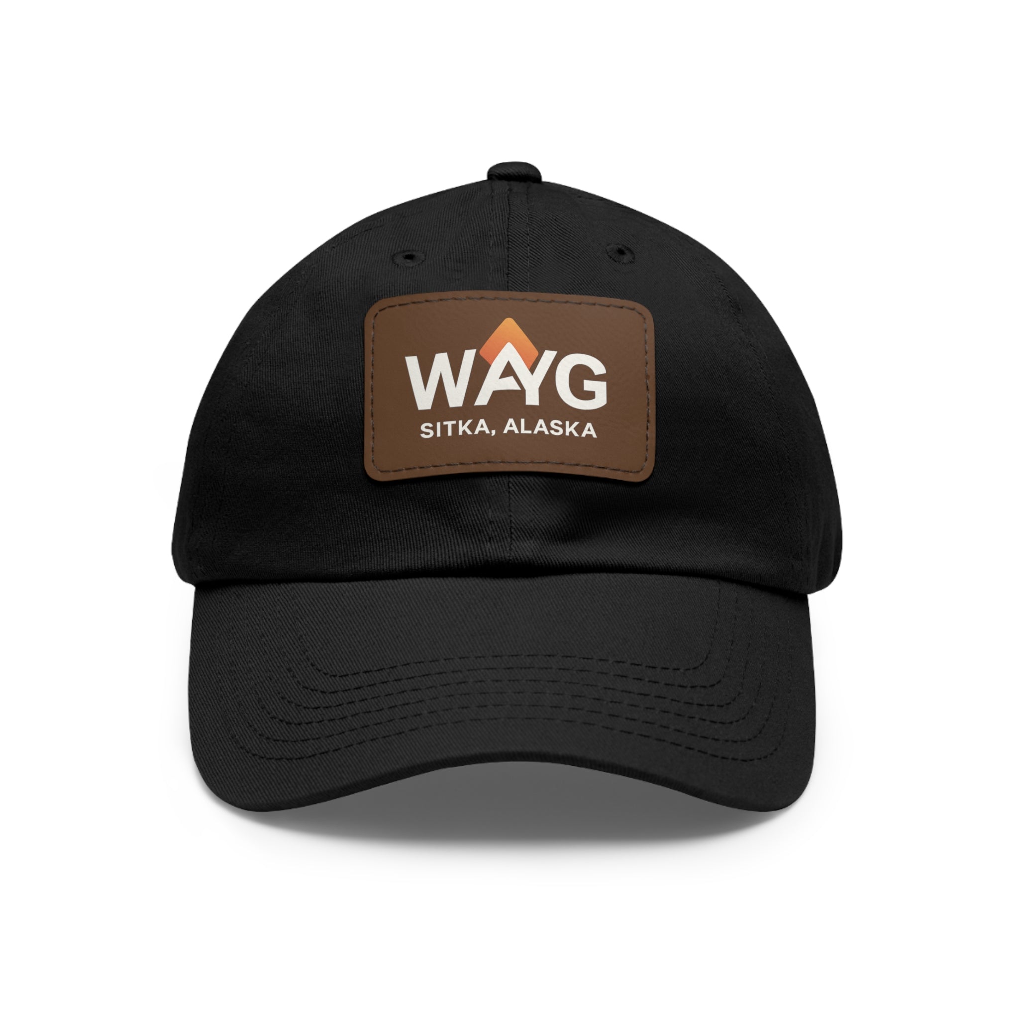 WAYG Collection- Sitka Alaska Dad Hat w/ Leather Patch