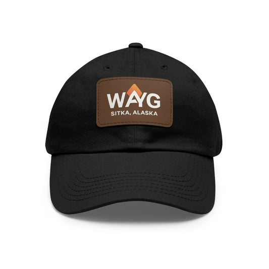 WAYG Collection- Sitka Alaska Dad Hat w/ Leather Patch