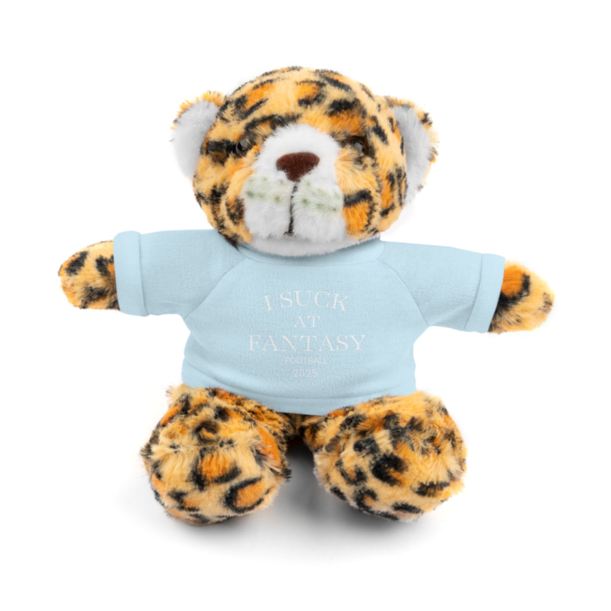 Fantasy Football Stuffed Animal, Cuddle Toy, Sports Gift, Personalized Plush Bear, Fun Gift Idea for Fans