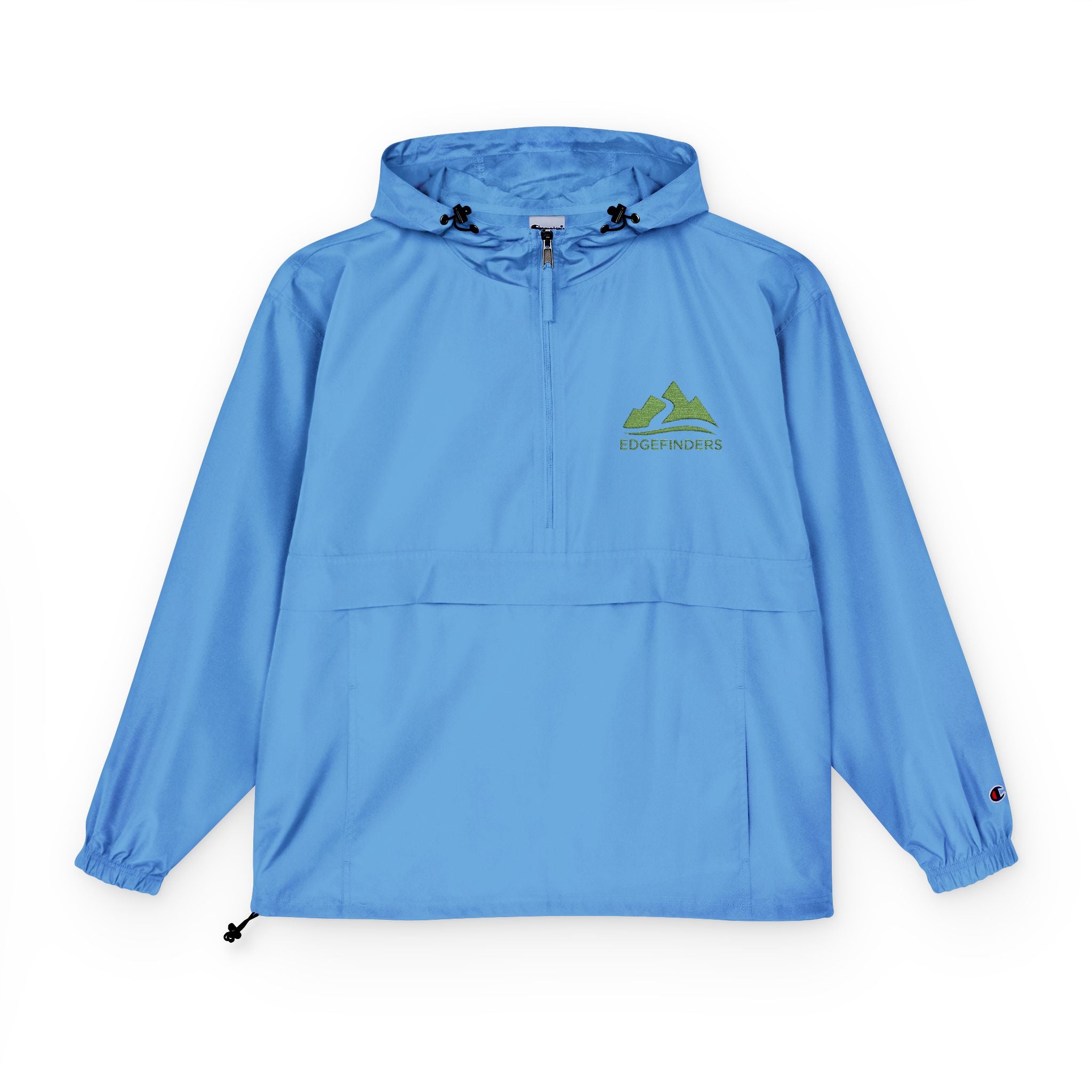 Champion Unisex Packable Anorak Jacket - Lightweight Outdoor Windbreaker