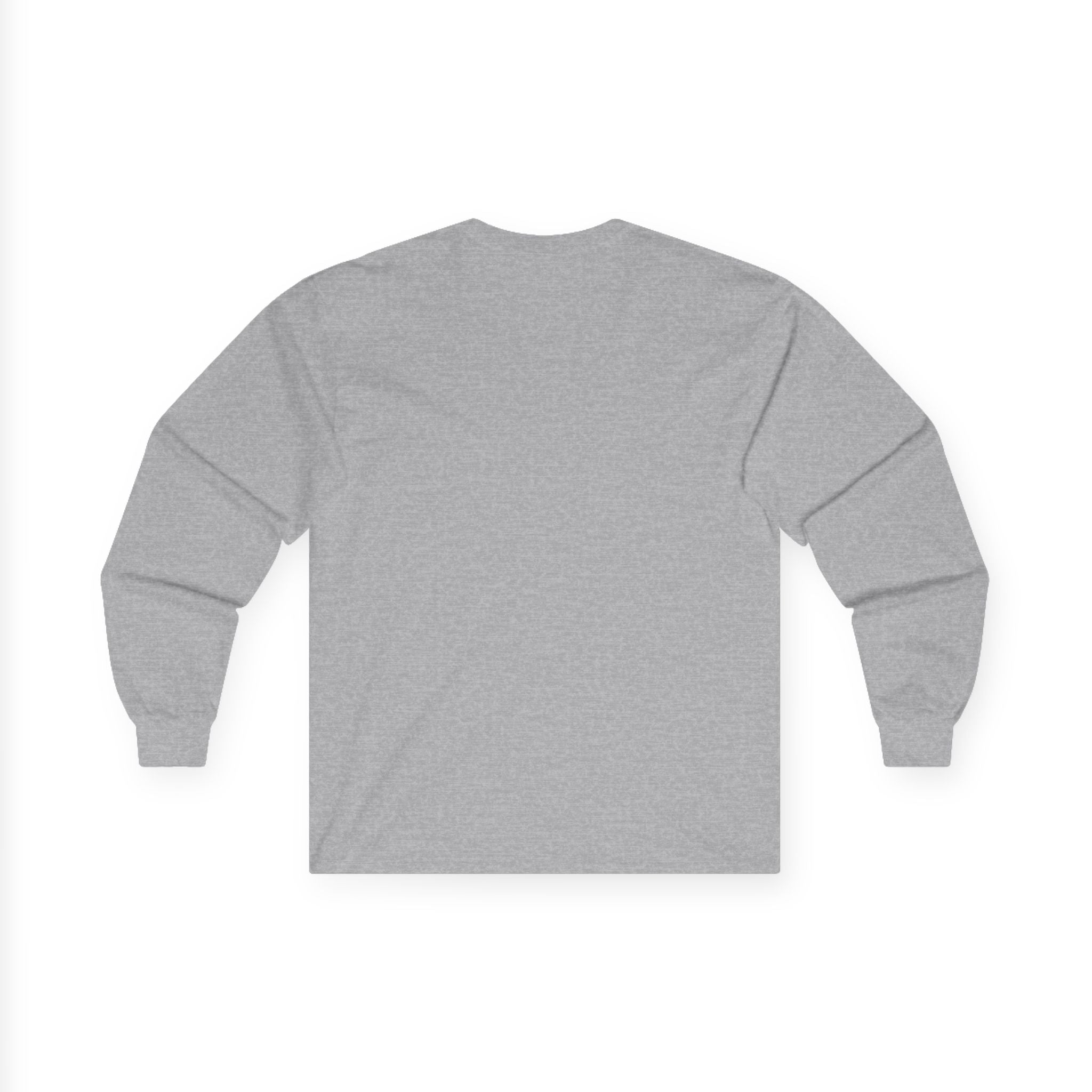 Unisex Ultra Cotton Long Sleeve Tee - Adventure Ready with Mountain Design
