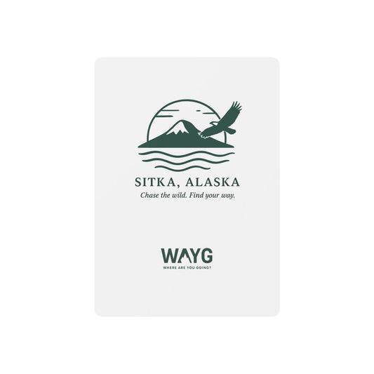 WAYG-Collection- Sitka Alaska-Poker Playing Cards