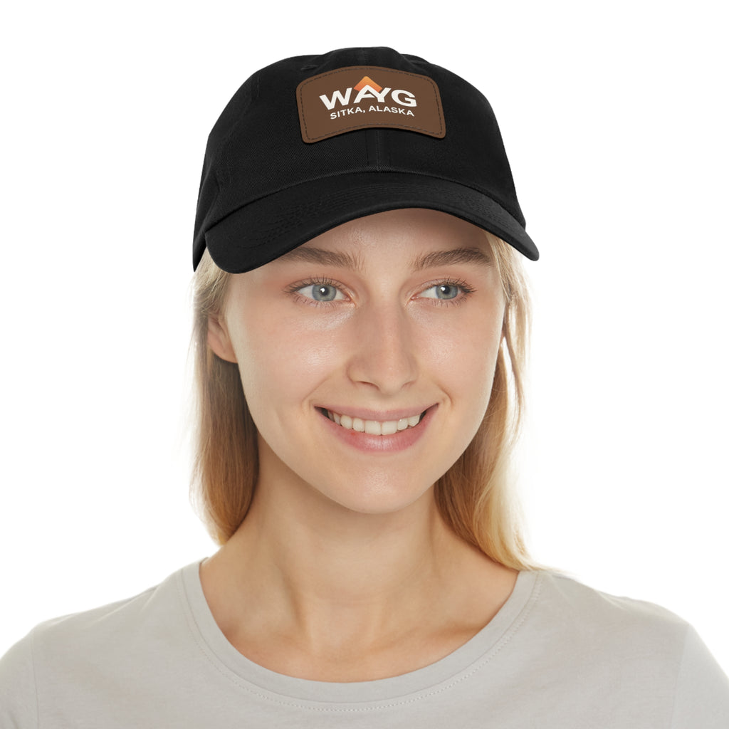 WAYG Collection- Sitka Alaska Dad Hat w/ Leather Patch