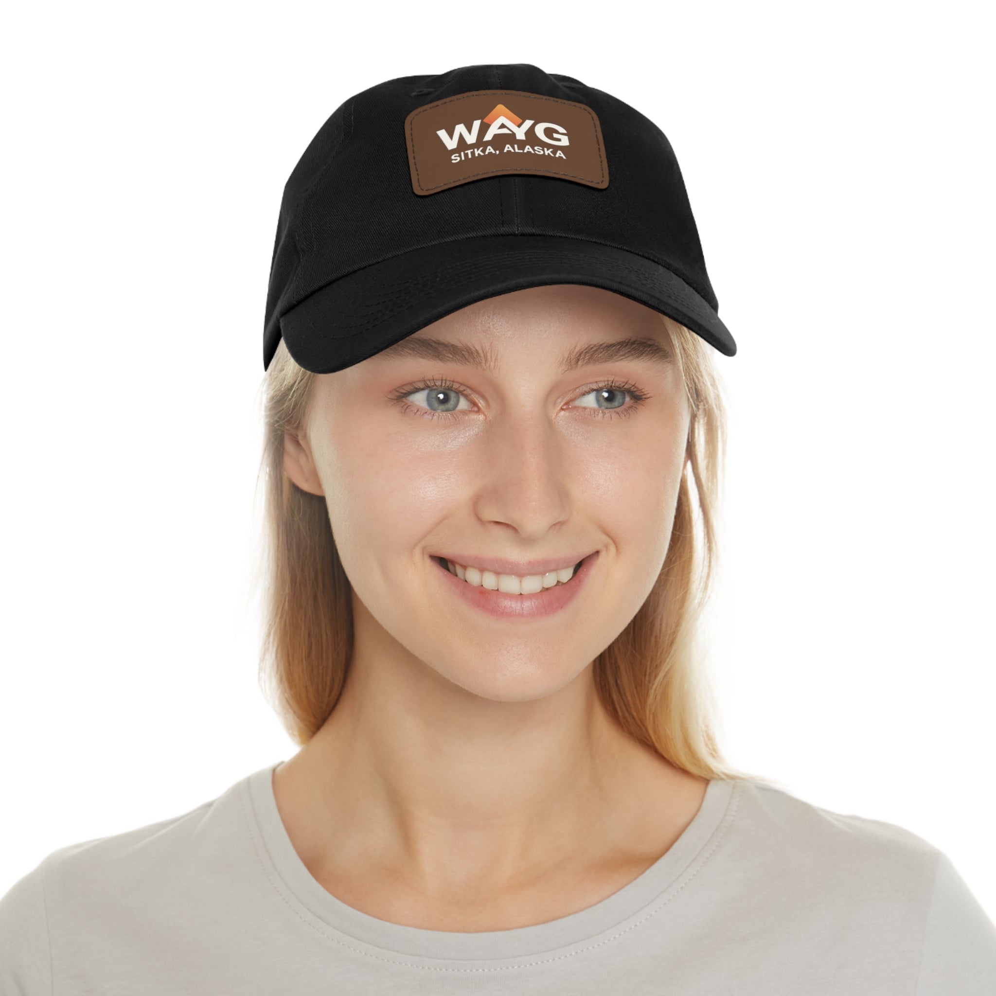 WAYG Collection- Sitka Alaska Dad Hat w/ Leather Patch