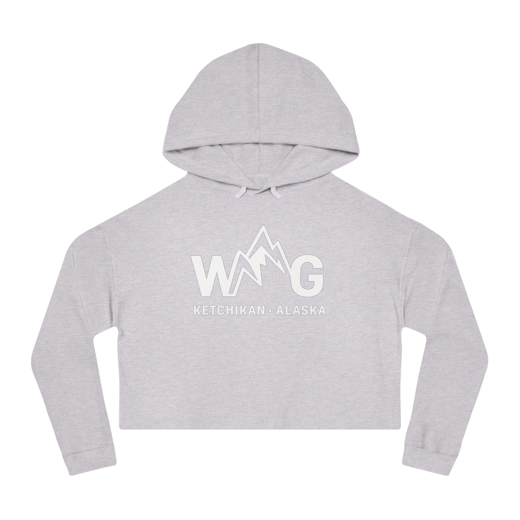 WAYG Collection- Ketchikan Alaska- Women’s Cropped Hooded Sweatshirt
