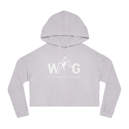 WAYG Collection- Ketchikan Alaska- Women’s Cropped Hooded Sweatshirt