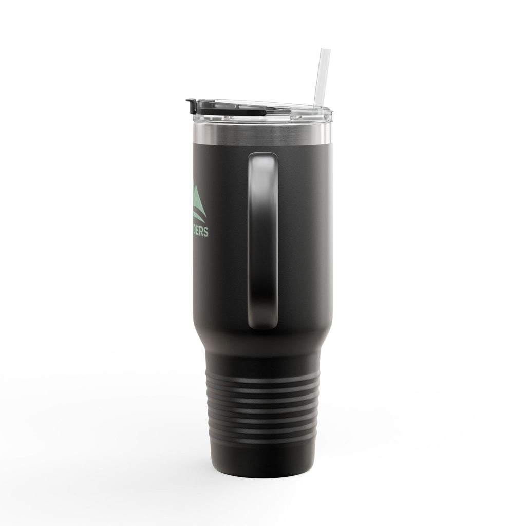 Eco-Friendly Insulated Travel Mug - 40oz with Mountains Design