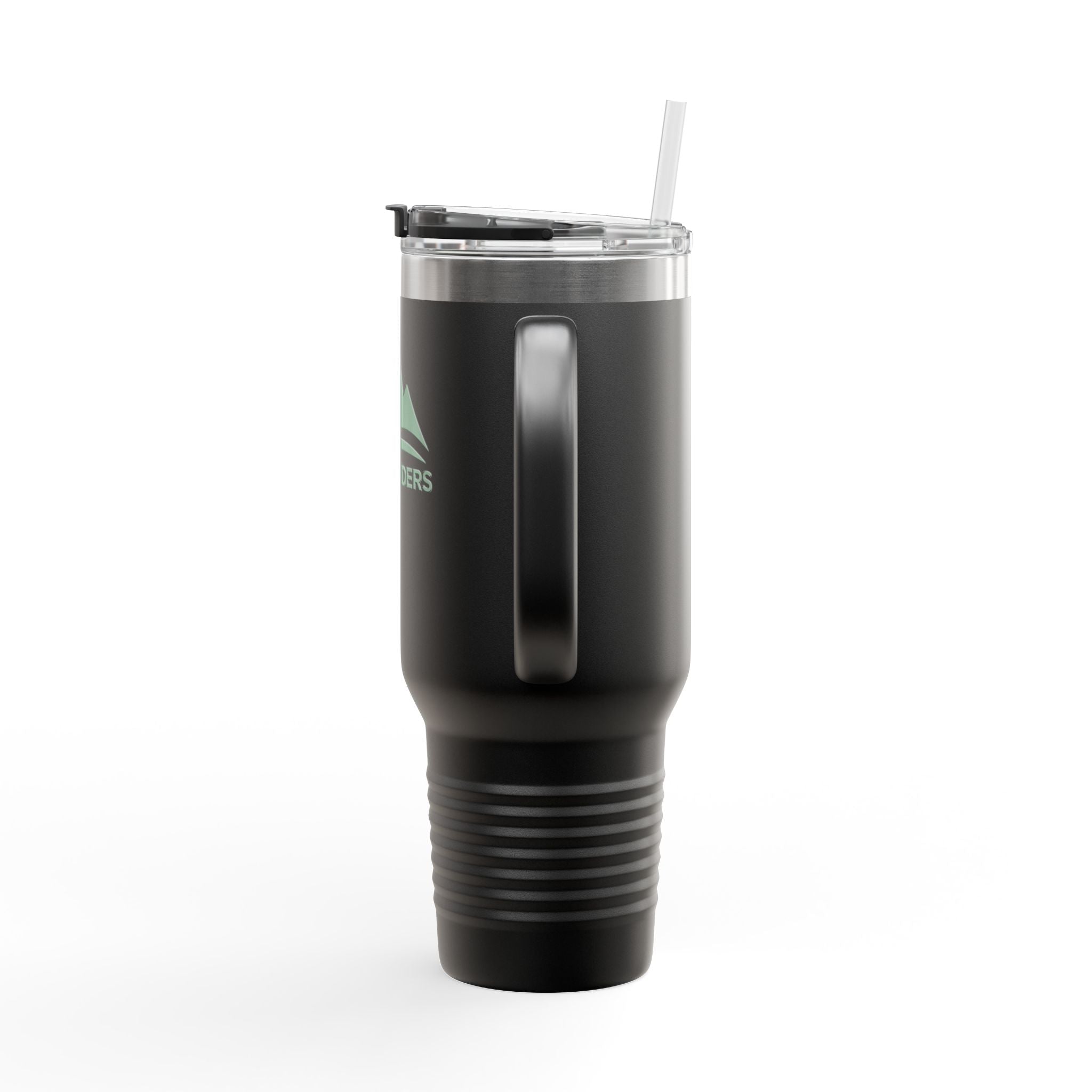 Eco-Friendly Insulated Travel Mug - 40oz with Mountains Design