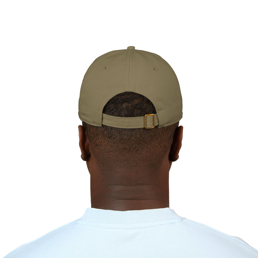 Organic Embroidered Baseball Cap - Eco-Friendly Hat for Outdoor Adventures, Casual Wear, Gifts, Hiking, Festivals