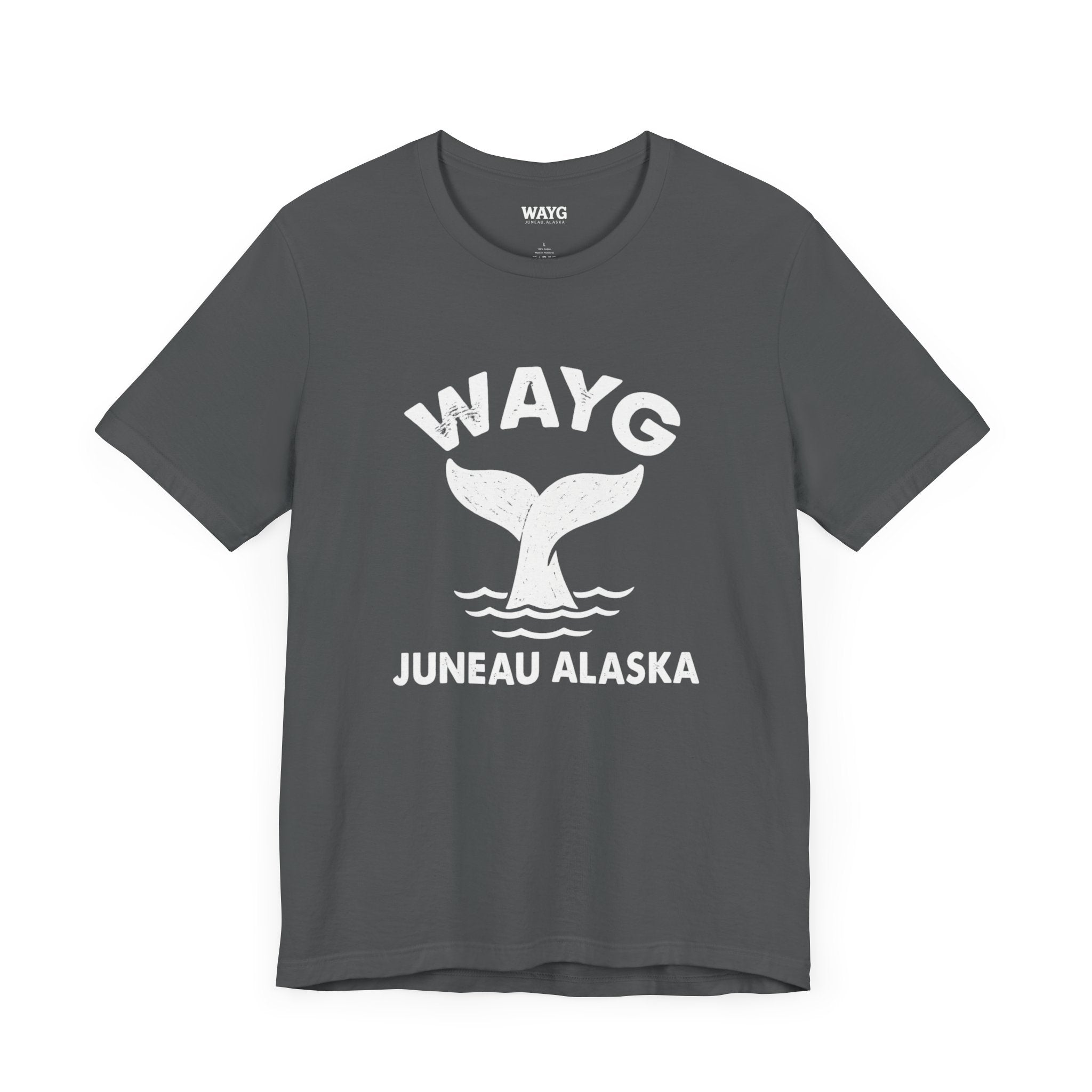 WAYG Collection- Juneau- Whale Tail Alaska Tee