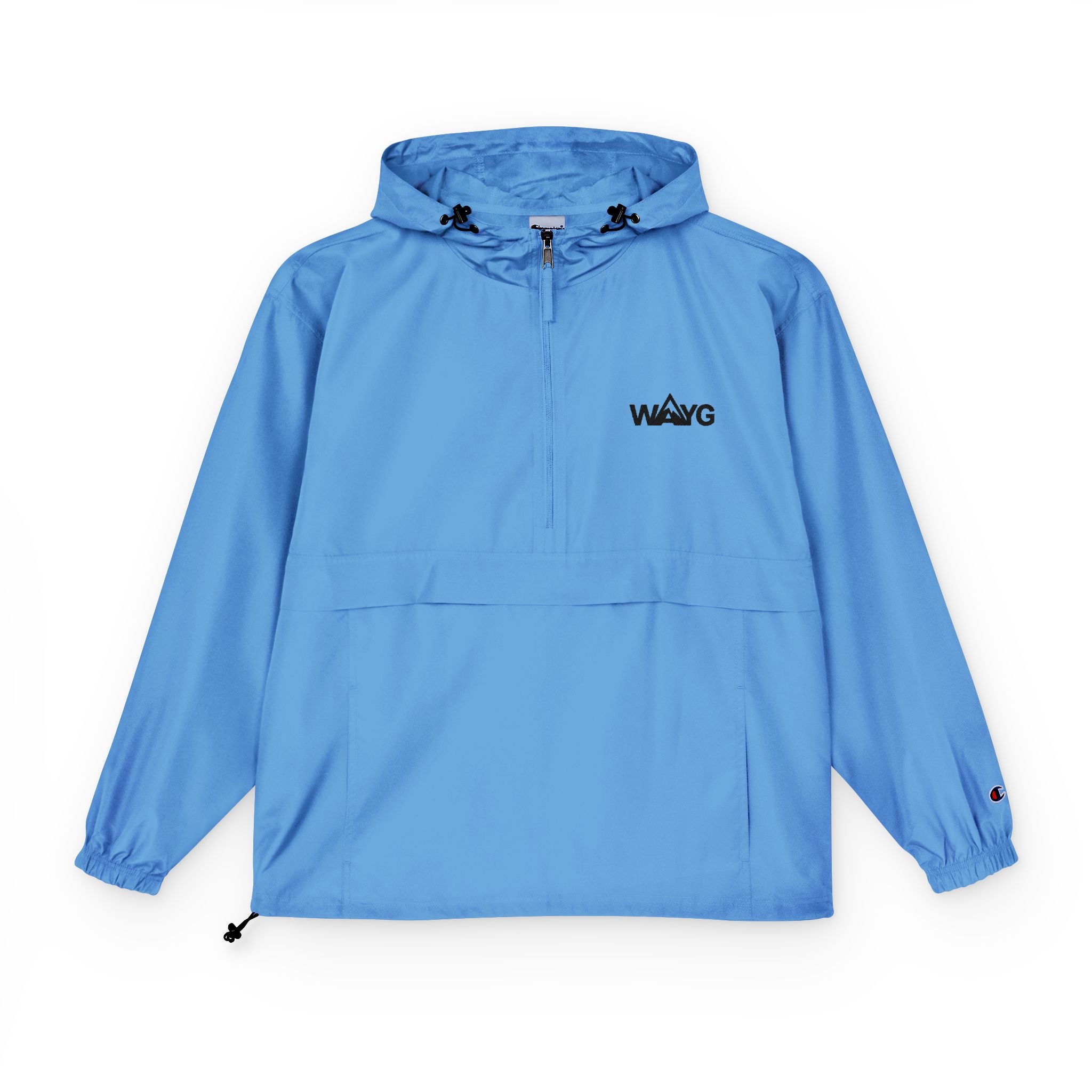 WAYG- Drop 1- Champion Unisex Packable Anorak Jacket - Lightweight Windbreaker