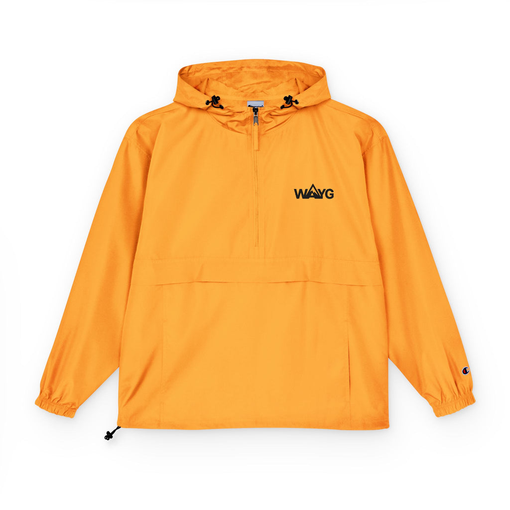 WAYG- Drop 1- Champion Unisex Packable Anorak Jacket - Lightweight Windbreaker