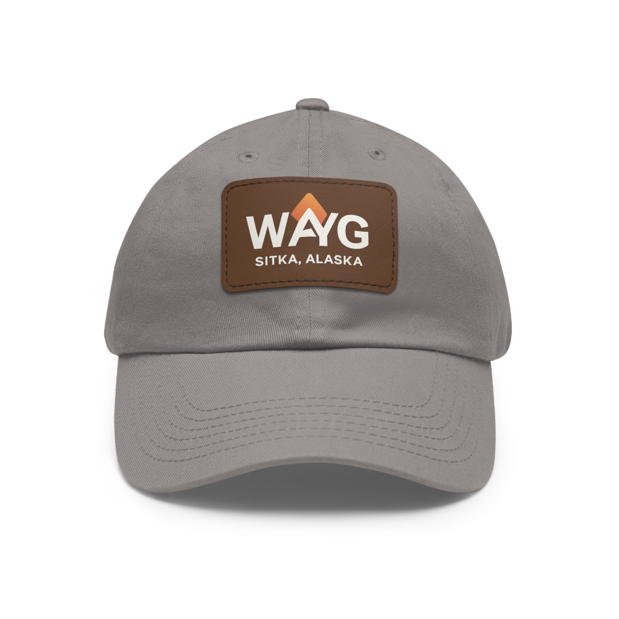 WAYG Collection- Sitka Alaska Dad Hat w/ Leather Patch