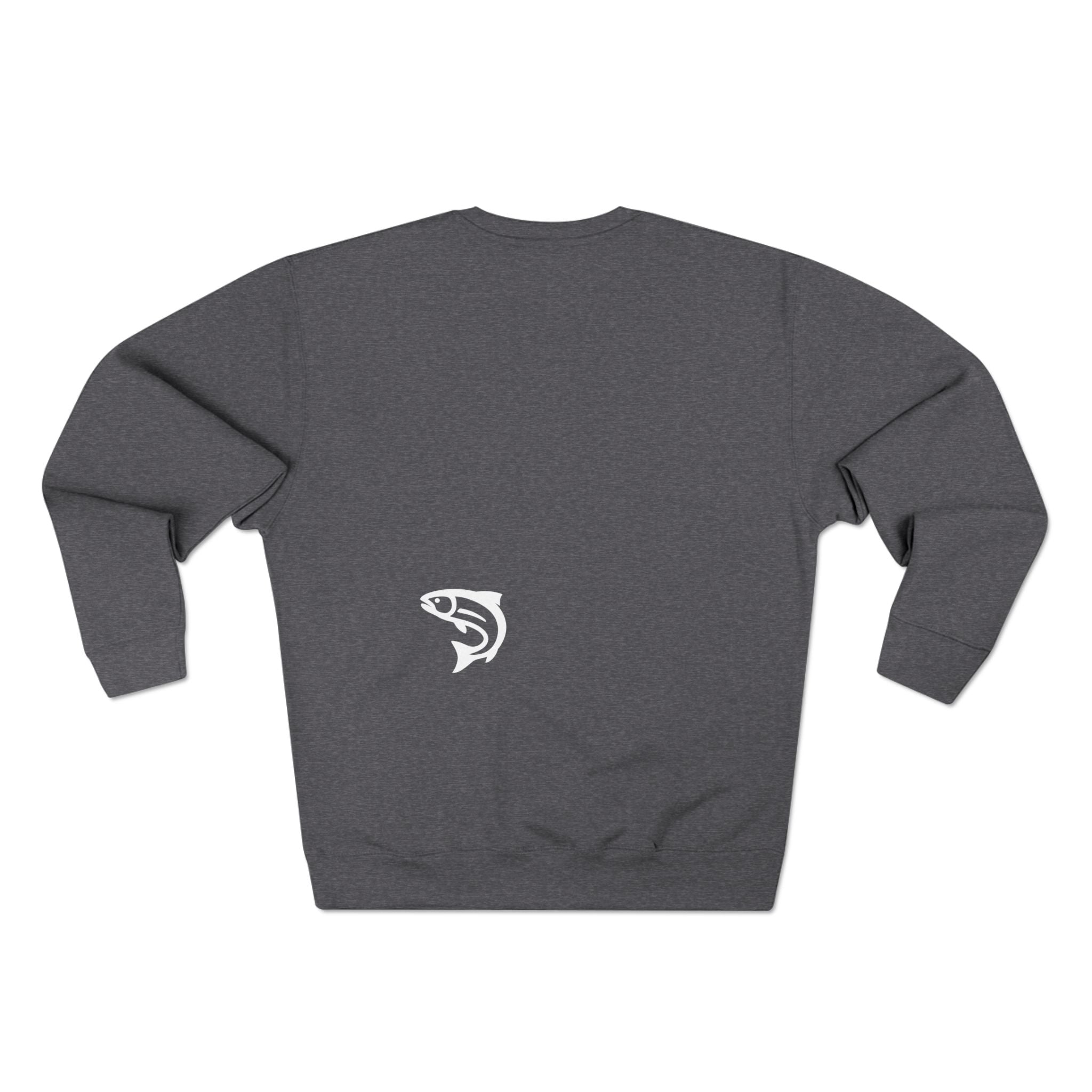 WAYG- Collection- Ketchikan Alaska-Unisex Crewneck Sweatshirt- Salmon