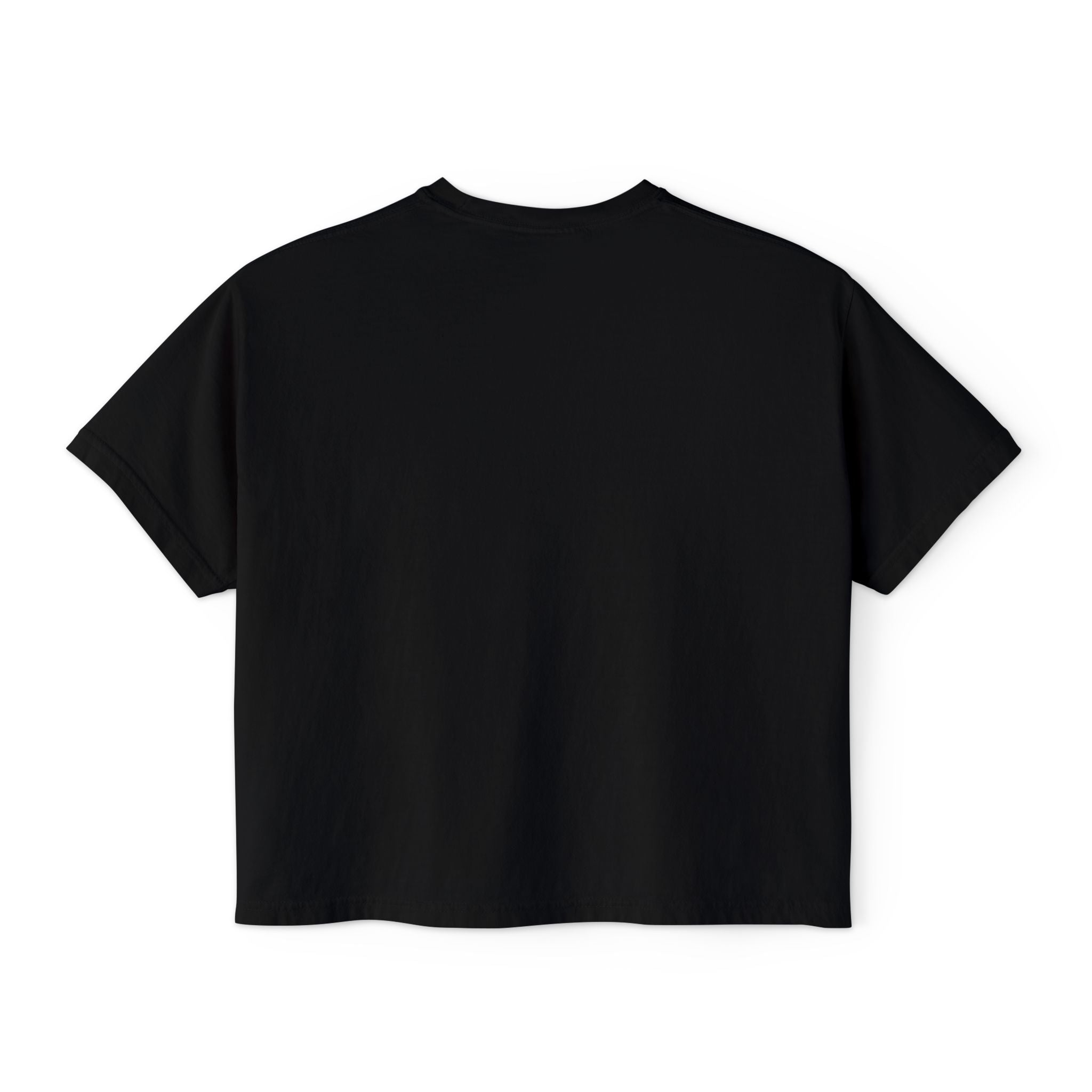 Women's Boxy Tee — Vintage Mountain Patch Tee (NAVC)