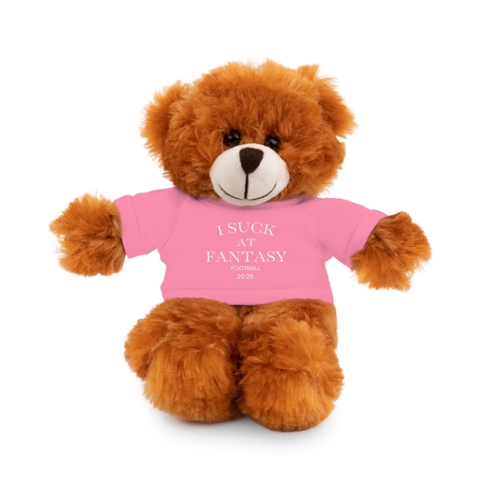 Fantasy Football Stuffed Animal, Cuddle Toy, Sports Gift, Personalized Plush Bear, Fun Gift Idea for Fans