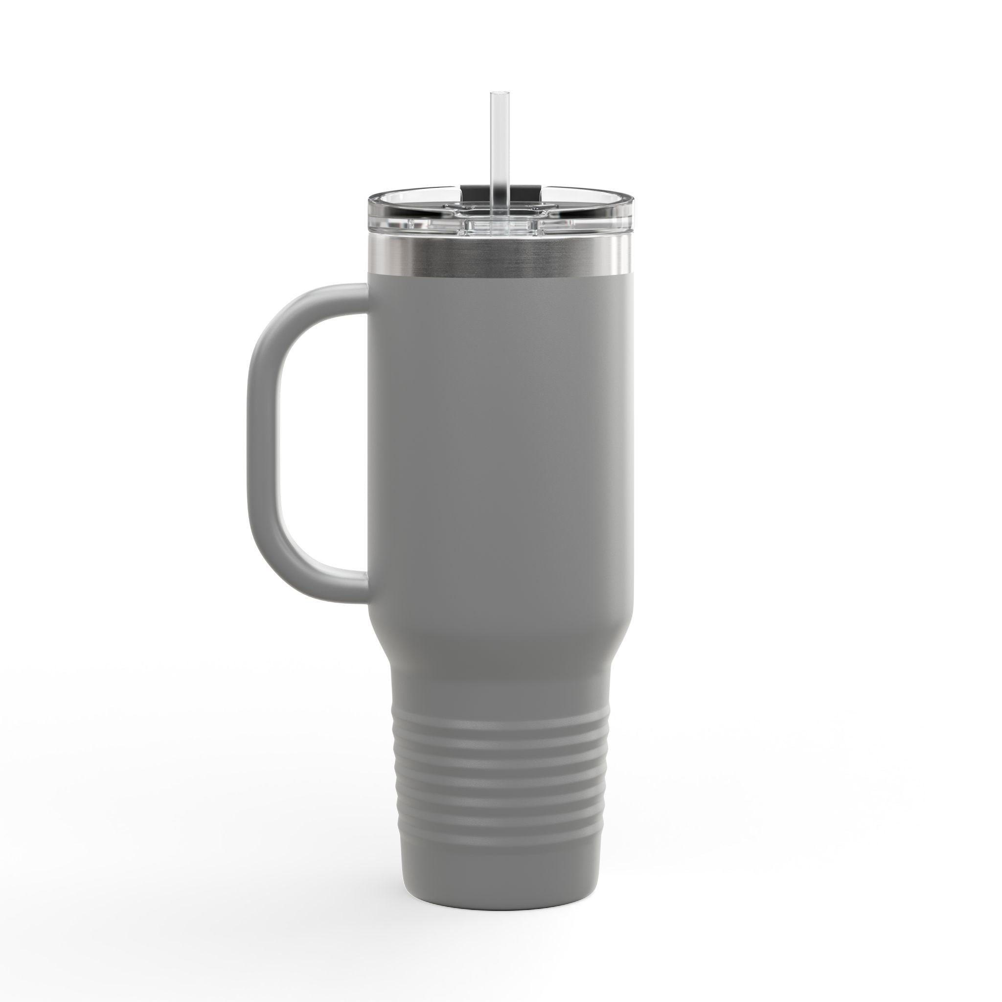 Eco-Friendly Insulated Travel Mug - 40oz with Mountains Design