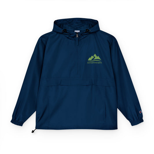 Champion Unisex Packable Anorak Jacket - Lightweight Outdoor Windbreaker