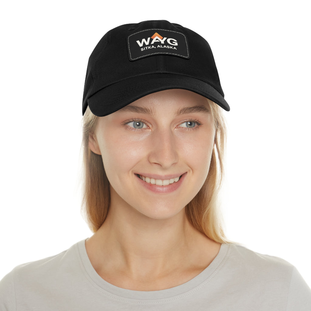 WAYG Collection- Sitka Alaska Dad Hat w/ Leather Patch