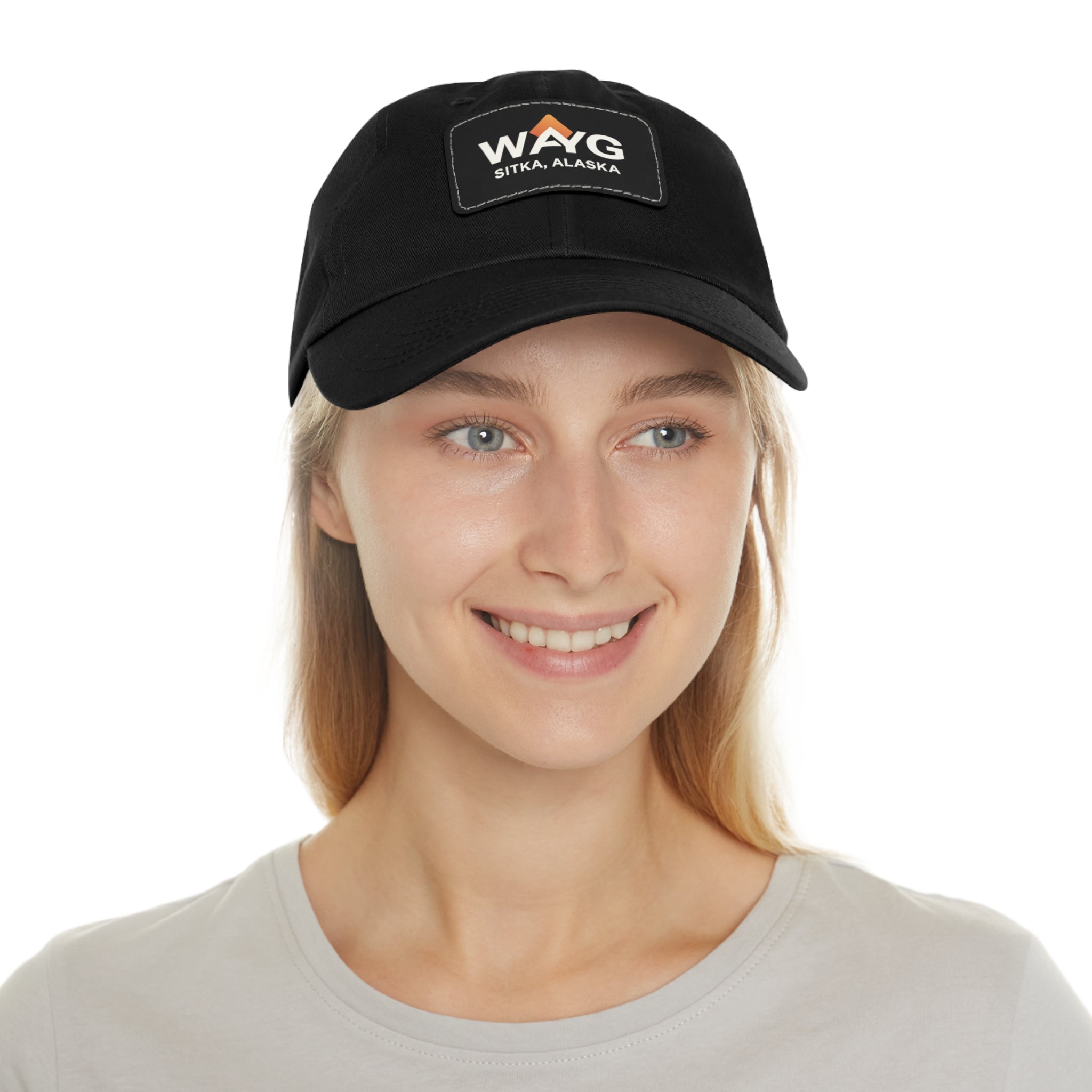 WAYG Collection- Sitka Alaska Dad Hat w/ Leather Patch
