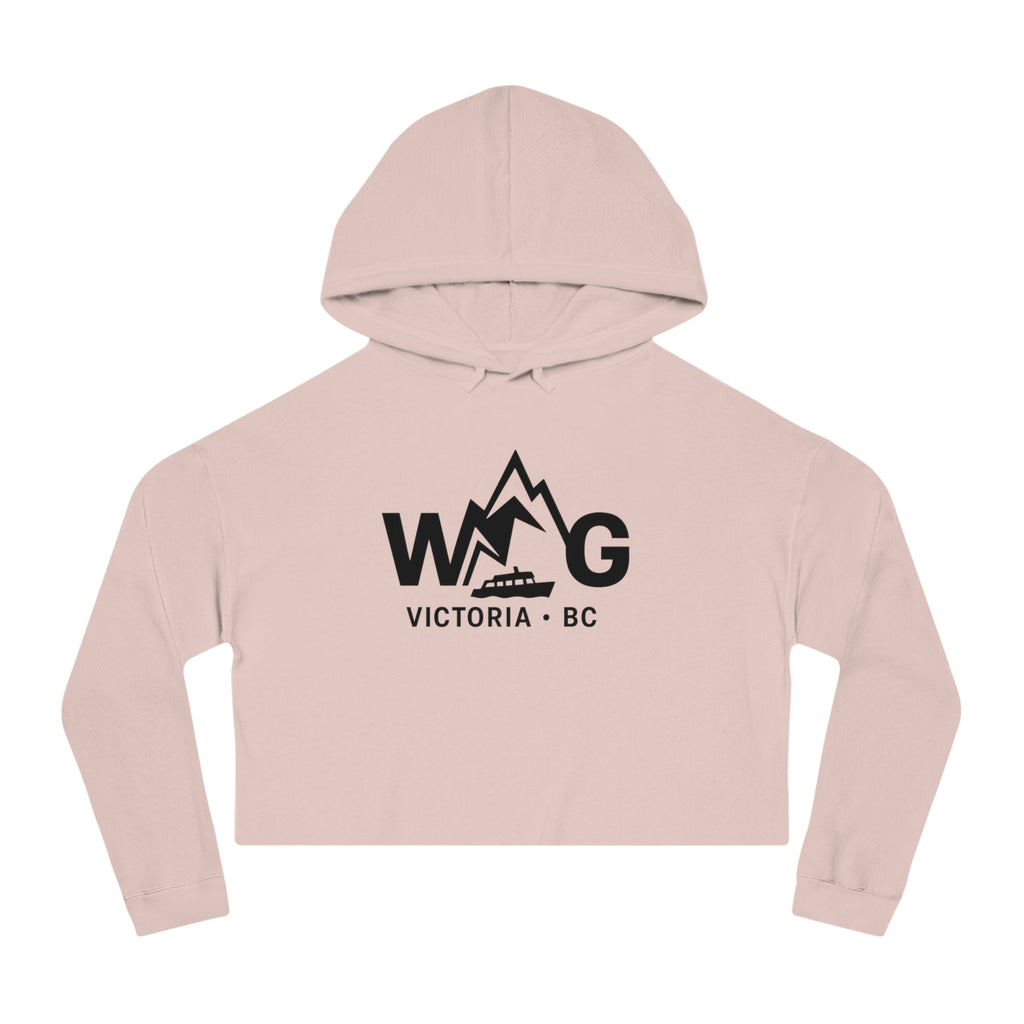 WAYG Collection- Victoria BC Canada- Women’s Cropped Hooded Sweatshirt