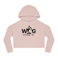 WAYG Collection- Victoria BC Canada- Women’s Cropped Hooded Sweatshirt